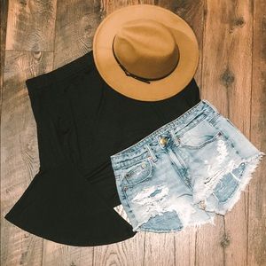 Off the Shoulder Bell Sleeves Top